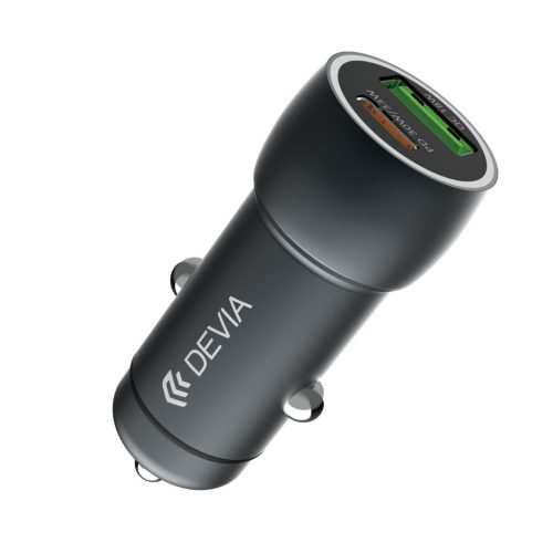 30W PD+QC USB+Type-C autós töltő