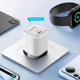   Anker Zolo 30W GaN USB-C hálózati gyorstöltő adapter – fehér