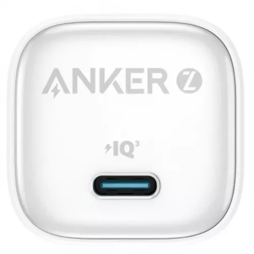 Anker Zolo 30W GaN USB-C hálózati gyorstöltő adapter – fehér