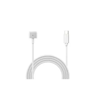  Apple Magsafe 2 - USB-C Type-C 45W 60W 85W (A1465 A1466 A1398 A1425) helyettesítő átalakító kábel - T alakú csatlakozóval 1.8m