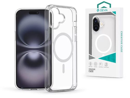 Devia Creative MagSafe kompatibilis átlátszó tok iPhone 16 készülékhez