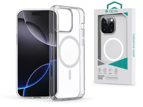 Devia Creative MagSafe kompatibilis átlátszó tok iPhone 16 Pro Max készülékhez
