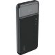 DEVIA Smart Series 10000mAh powerbank – 22.5W gyorstöltéssel és digitális kijelzővel - Fekete