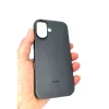 MAQO FineTech MagSafe szövettok iPhone 17 – fekete
