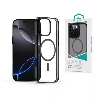   Devia Glimmer Magnetic Series tok - Apple iPhone 16 Pro Max - fekete