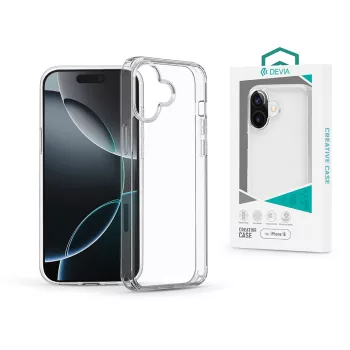   Devia Naked Series szilikon tok - Apple iPhone 16 - átlátszó