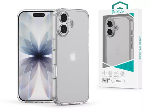 Devia Pure Clear ütésálló tok - Apple iPhone 17 - átlátszó