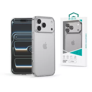   Devia Naked Series szilikon tok - Apple iPhone 17 Pro - átlátszó