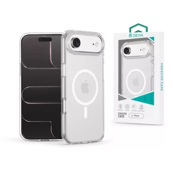   Devia Pure Clear Magnetic ütésálló tok - Apple iPhone Air - átlátszó