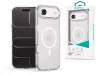 Devia Crystal Series Magnetic 360° kameravédős ütésálló tok - Apple iPhone Air - átlátszó