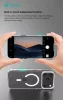 Devia Crystal Series Magnetic 360° kameravédős ütésálló tok - Apple iPhone 17 Pro / 18 Pro - átlátszó