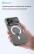 Devia Crystal Series Magnetic 360° kameravédős ütésálló tok - Apple iPhone 17 Pro Max - átlátszó