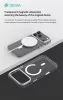 Devia Crystal Series Magnetic 360° kameravédős ütésálló tok - Apple iPhone 17 Pro Max / 18 Pro Max - átlátszó