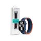 Apple Watch szövet sport szíj - Devia Nylon Woven Braided Adjustable two-tone Watch Loop - 38/40/41 mm - pinch feather