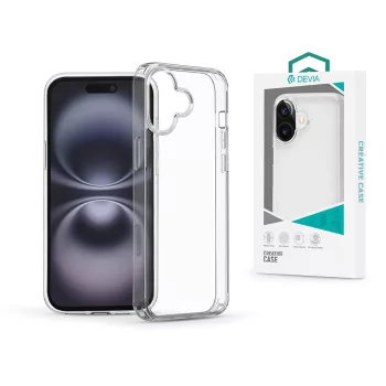 Devia Naked Series tok - Apple iPhone 16 Plus - átlátszó