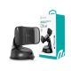 Devia műszerfalra / szélvédőre helyezhető autós tartó 3,5-6'' méretű készülékekhez- Devia Universal Suction Pad Car Mount V2 - fekete