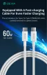 Devia Extreme Speed Series 65W GaN PD hálózati gyorstöltő adapter USB+2xType-C+Type-C kábel - fehér
