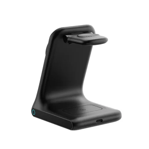 JOYROOM JR-W15™ 3 az 1-ben mágneses vezeték nélküli töltőállomás iPhone-hoz, Apple Watch-hoz és AirPods-hoz