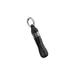 MAQO KeyCharge™ 240W USB4 Type-C töltő és adat kábel kulcstartó - 13cm - Midnight Black