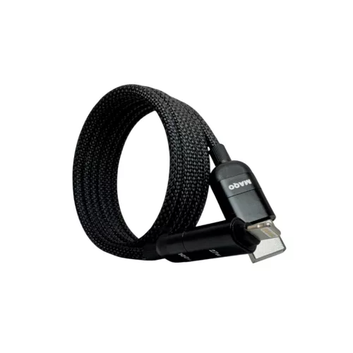 MAQO MagnetX Pro™ – 4in1 univerzális töltő és adat kábel 100W - 1m, Fekete