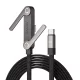 MAQO FlexStand – 240W USB-C gyorstöltő és adatkábel beépített kitámasztóval