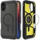 Spigen Tough Armor MagFit Apple iPhone 16 tok, MagSafe, Frost Black, fekete