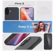 Spigen Ultra Hybrid Apple iPhone 16 tok, Frost, fekete