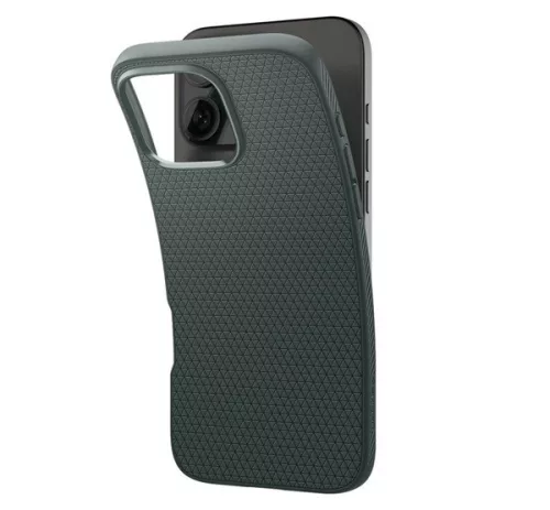 Spigen Liquid Air Apple iPhone 16 Pro tok Abyss Green, zöld