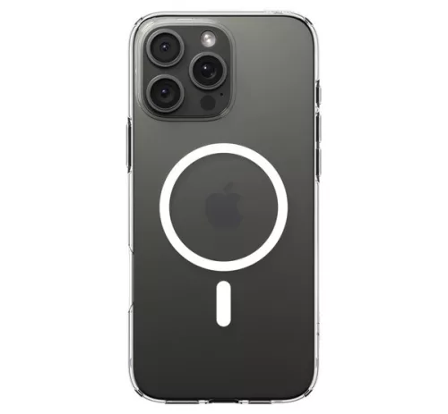 Spigen Liquid Crystal MagFit Apple iPhone 16 Pro tok, MagSafe, Crystal Clear, átlátszó