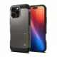 Spigen Tough Armor MagFit Apple iPhone 16 Pro tok, MagSafe, Gunmetal, fekete