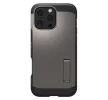 Spigen Tough Armor MagFit Apple iPhone 16 Pro tok, MagSafe, Gunmetal, fekete