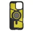 Spigen Tough Armor MagFit Apple iPhone 16 Pro tok, MagSafe, Gunmetal, fekete