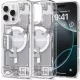 Spigen Ultra Hybrid MagFit Apple iPhone 16 Pro tok, MagSafe, Zero One, fehér