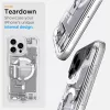 Spigen Ultra Hybrid MagFit Apple iPhone 16 Pro tok, MagSafe, Zero One, fehér
