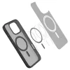 Spigen Ultra Hybrid T MagFit Apple iPhone 16 Pro tok, MagSafe, Frost Black, fekete