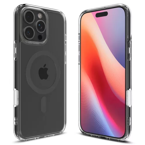 Spigen Ultra Hybrid T MagFit Apple iPhone 16 Pro tok, Graphite MagSafe, szürke