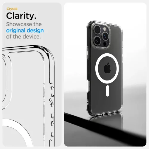 Spigen Ultra Hybrid T MagFit Apple iPhone 16 Pro tok, MagSafe, fehér