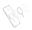 Spigen Liquid Crystal MagFit Apple iPhone 16 Plus tok, MagSafe, Crystal Clear, átlátszó
