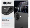 Spigen Glas.tR Optik Apple iPhone 16 Plus / iPhone 16 Tempered kameravédő fólia, fekete (2db)
