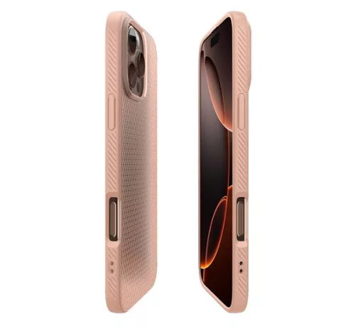 Spigen Liquid Air Apple iPhone 16 Pro Max tok, Rose Titanium, rozéarany