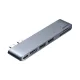 Ugreen CM380 6in1 USB-C hub adapter, MacBook Air / Pro, szürke