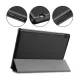 Tactical Book Tri Fold iPad Pro 11 2024 / 2025, flip tok, fekete