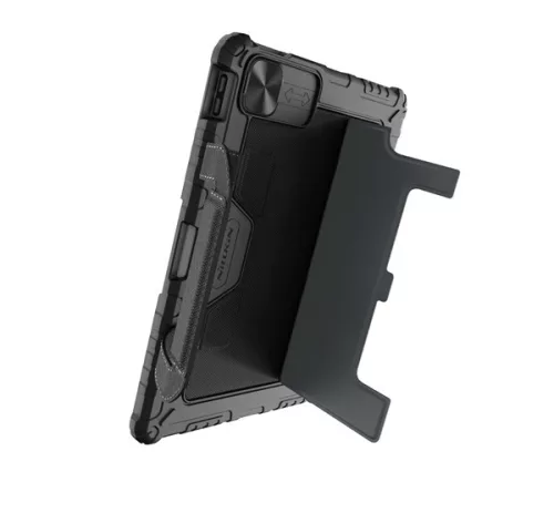 Nillkin Bumper Go iPad Air ( 2020 / 2022 / 2024 / 2025 ), billentyűzetes tok háttérvilágítással, fekete