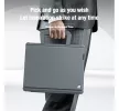 Nillkin Bumper Go iPad Air ( 2020 / 2022 / 2024 / 2025 ), billentyűzetes tok háttérvilágítással, fekete
