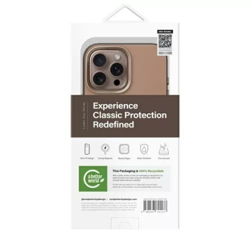 Uniq Lyden DS Apple iPhone 16 Pro Max Magsafe tok, barna-szürke