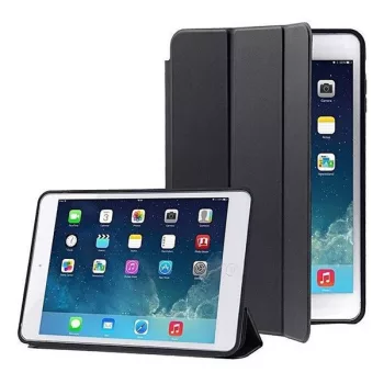   Smart Case Apple iPad Air 13 ( 2024 / 2025 ) mappa tok, fekete
