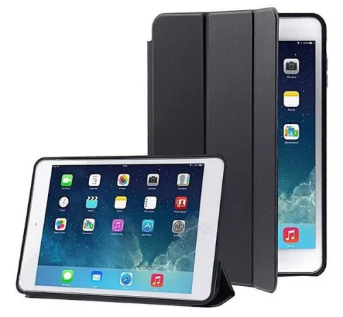 Smart Case Apple iPad Air 13 ( 2024 / 2025 ) mappa tok, fekete