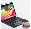 Dux Ducis DK iPad Pro 11 (2024 / 2025) kihajtható tok vezeték nélküli billentyűzettel, fekete