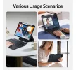 Dux Ducis DK iPad 4/5/6/iPad Pro 11 (2018/2020/2021/2022) kihajtható tok vezeték nélküli billentyűzettel, fekete