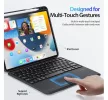 Dux Ducis DK iPad 4/5/6/iPad Pro 11 (2018/2020/2021/2022) kihajtható tok vezeték nélküli billentyűzettel, fekete